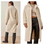 Reformation Bromley Faux-fur Coat Size Small Photo 5