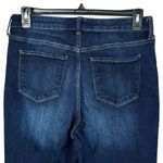 True Craft Juniors SZ 15 Skinny Jeans Distressed High-Rise Whiskered Dark Wash Photo 5