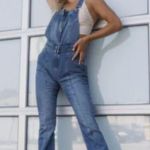 Free People Camilla Slim Bootcut Overall Jumpsuit Size Xsmall New denim
Jean Photo 1