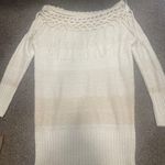 Free People Cream Colored Sweater Dress Photo 0