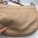 Michael Kors  Blush Tan Leather Crossbody Handbag Purse Gold Hardware Bag Photo 6