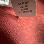 Madewell Posy Cactus Flower Burnt Orange Ruffle Dress Size 2 Photo 5