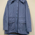 Barbour ‎ Womens Deepsea Jacket 8 NWT Waterproof Soft Shell Hood Outerwear Blue Photo 0