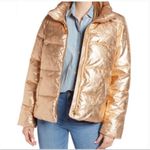 J.Crew J. CREW Rose Gold Metallic Puffer Jacket size XS Photo 9
