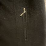 Karen Scott  Sport Women’s Large Black Full Zip Fleece Pockets Vest Jacket Photo 2