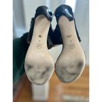 Charles David  Black Patent Leather Strappy Stiletto Heel Photo 6