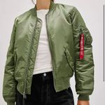 Alpha Industries  Ma size medium bomber Jacket Photo 0