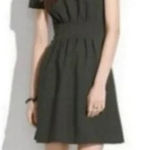 Madewell ‎ Parkline Green Pleated Short Sleeve Mini Dress Womens Size 0 Photo 0