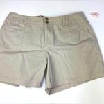 Dress Barn Khaki Short NWT Size 16 Photo 0