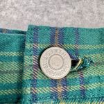 Gap Vintage Women's Green Plaid Knee Length Skirt Size 10 Casual Photo 1