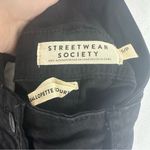 Streetwear Society  Shortall Sallopette Courte Overalls Shorts Women’s S/P Black Photo 7