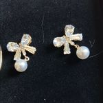 ALDO  Red bow box earring and bracelet set Photo 3