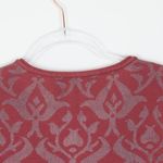 Sigrid Olsen Sigrid‎ Olsen Womens Tunic Sweater Tassels Metallic Size Large 3/4 Sleeve Boho Photo 7