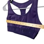 Barry’s Fit Tread Sports Bra Nightshade Purple Spell Out Women’s Size XS Photo 9