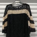 Gabby Skye  Women's Dress Size 8 Black Lace Bell Sleeve Party Wedding Church Photo 5