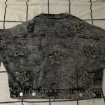 POL Black+Gray Jean Jacket Photo 2