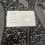 Anthropologie MOTH |  Black Jacquard Lace Moto Jacket size SP Photo 13