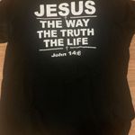 JESUS THE WAY THE TRUTH TEE Size L Photo 0