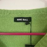 NWT Nine Bull Floral Cardigan Sweater | Size: Small Green Photo 2