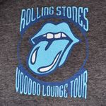 The Rolling Stones T-Shirt Voodoo Longe Tour Color Grey/Blue Size M GUC Photo 1