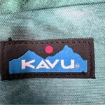 KAVU For Keeps Bag Vinyl Lining Adjustable Crossbody Strap Ocean Storm Colorway Photo 7