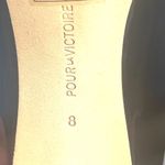 Pour La Victoire  Cennasp Pumps Black Suede Patent Heels 8M Box & Dust Bag Photo 8