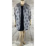 WALLFLOWER Sleeveless Kimono Dress NWT 1X White Photo 9