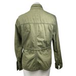 Abercrombie & Fitch Women's Green Long Sleeve Full Zip Utility Coat Jacket Sz M Photo 2