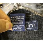 Baccini  Size XL Womens Dark Wash Denim Jacket Machine Washable Photo 3