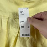 BDG  urban outfitters Shaina Belted Linen Micro Mini Skort in butter yellow NEW S Photo 3