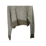 Garage Heather Tan Soft Ribbed Cropped Sweater Size Small Photo 2