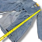 Max jeans  Blue Open Denim Cardigan Duster Jacket - Small Photo 8