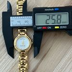 Giorgio Beverly Hills Gold Plated Ladies Watch Luxury Pearl Dial Gorgeous Photo 12