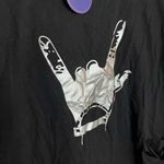 SweatyRocks  Women's Short Sleeve T Shirt Distressed Rocker Grunge Crop Top Photo 3