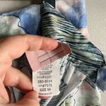 Vintage Classic Directions Pastel Floral Pleated Midi Skirt M Photo 8