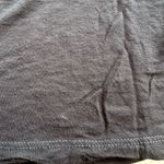 cha cha vente  Crochet Lace Detail Neckline Short Sleeve Top in Black Size Large Photo 9