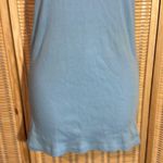Bella Sky Blue 100% Cotton Long Ribbed Racerback Tank Top XXLarge Size XXL Photo 2