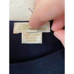 Shoshanna  Mercurey Short-Sleeve Mini Tulip Dress Navy size 12 Photo 3