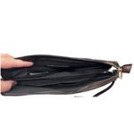 Nicole Miller  Brown Logo Gold Hardware Shoulder Crossbody Bag Purse W/ Pouch NWT Photo 2