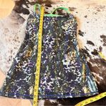 Lululemon Dancing Warrior Purple Green Pistachio Floral Tank Top Strappy Back 6 Photo 4