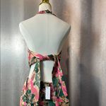 Karen Millen  floral jacquard halter column dress.        order(41) Photo 7