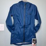 Mountain Hardwear Women's Threshold Parka Blue Jacket Small NEW Photo 0