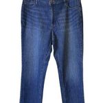 LL Bean Women's Jeans Favorite Fit Blue Size 14 Classic Straight Leg High Rise Photo 0