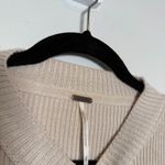 Free People Tan Oversize Ribbed Knit Sweater  Photo 2