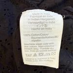 Madewell Ruffle-Sleeve Bib Eyelet Sleeveless Top Black Size Small Photo 4