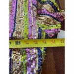 Altar'd State Altar’d State Sequined Rainbow Multicolor Dress Size Small V-Neck Swifty NEW Photo 9