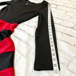 City Studios Red & Black Ballet mini silhouette pleated colorblock twirl fit flare dress size medium NWT Photo 11