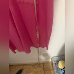 J.Jill Vibrant Pink Cotton-gauze Mixed-media Tunic Photo 6