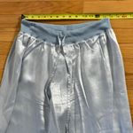 Pj Harlow  2pc sleeveless Blue Satin Pajamas size large Photo 6