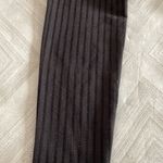 Strut this  Black Mesh One-Size Leggings Photo 5